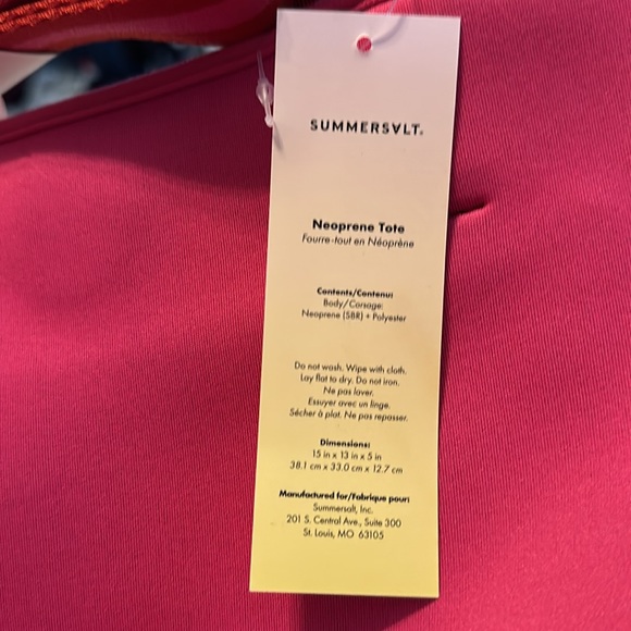 Beach Bag! Neoprene Tote - Picture 2 of 3